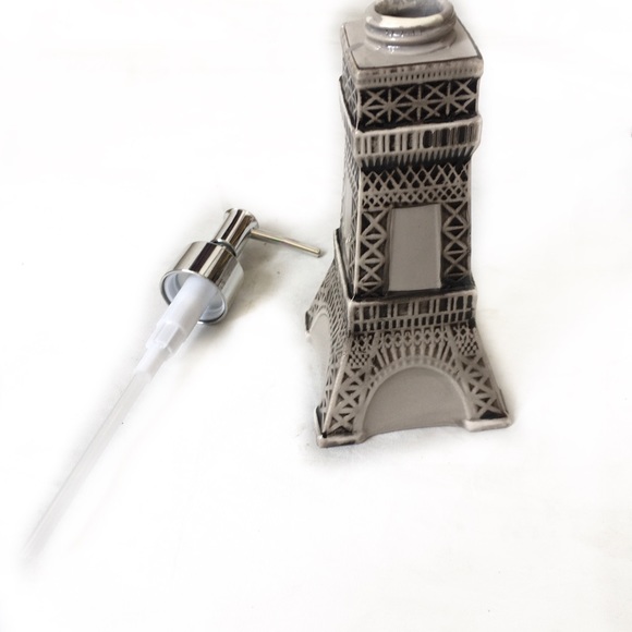 Paris Eiffel Tower Soap Lotion Dispenser Parisian French Country - Picture 5 of 6